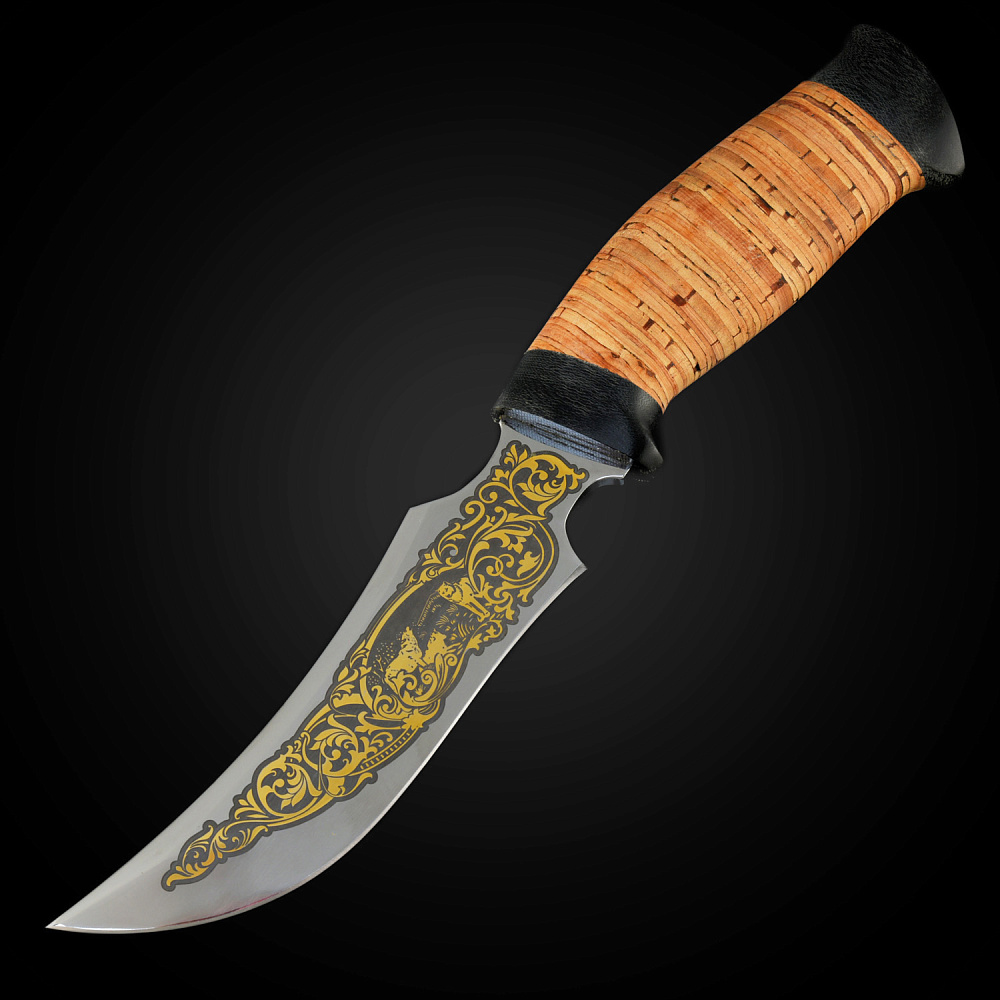 Нож сувенирный «Медведь». Златоуст - интернет магазин Русь Велика я 