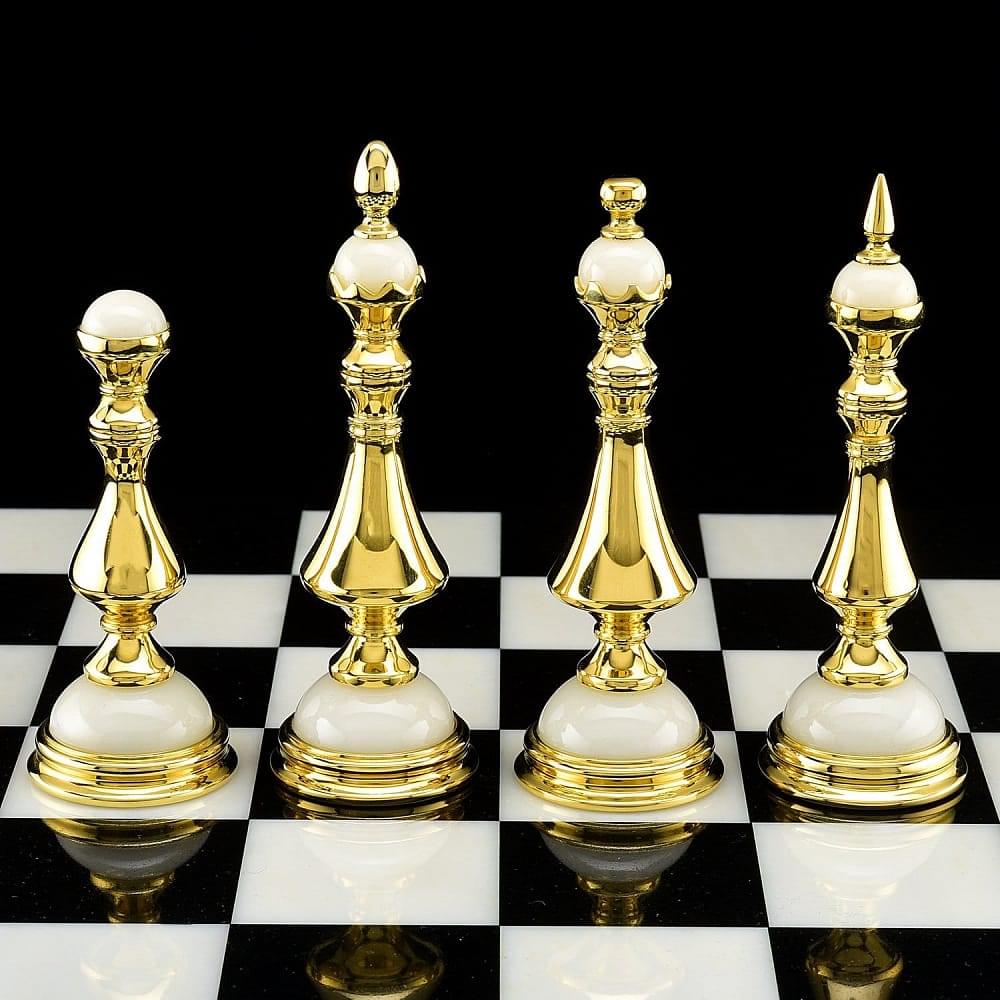 Шахматы из камня «Златоуст» эксклюзивные - интернет магазин Русь Велика я фото 4