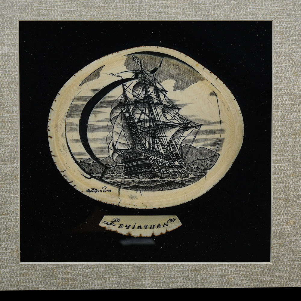 Панно из кости «Корабль парусник» 39х39 см - интернет магазин Русь Велика я фото 1