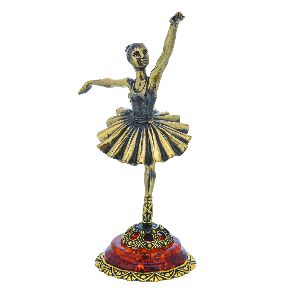 Статуэтка с янтарем «Балерина» - интернет магазин Русь Велика я фото 2