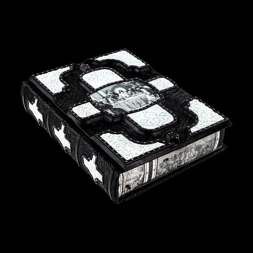 Книга «Библия. Новый и ветхий завет» с иллюстрациями Гюстава Доре. Кожаный переплёт - интернет магазин Русь Велика я фото 5