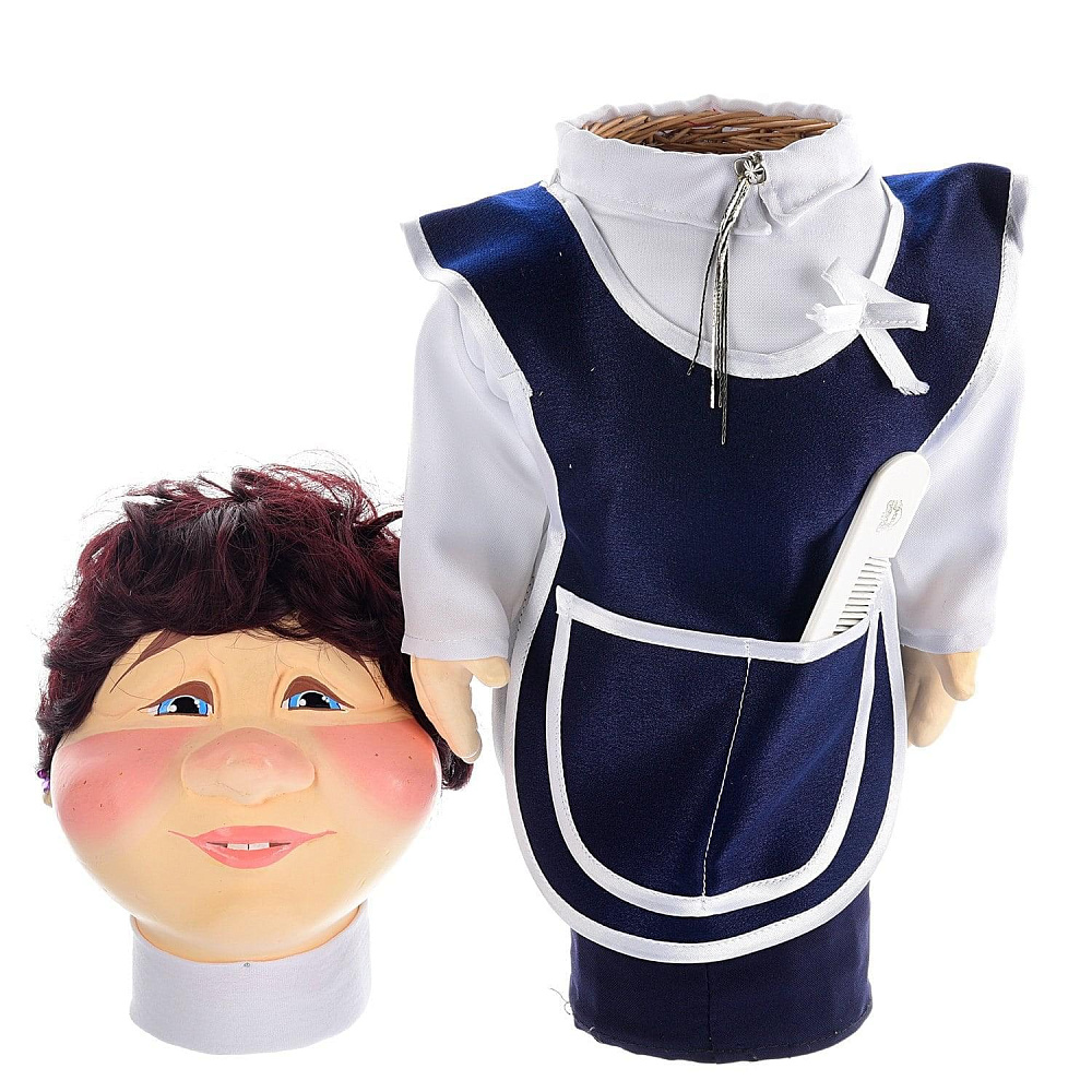 0037923-ПАРИКМАХЕР Сувенир КУКЛА-БАР (0,5-0,7ml)  ок.55см - интернет магазин Русь Велика я фото 2