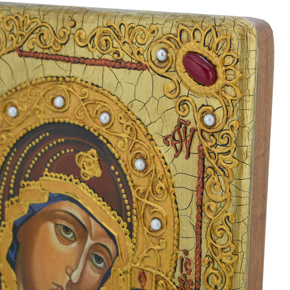 Венчальная пара икон «Божья Матерь Казанская и Вседержитель» 15х20 см - интернет магазин Русь Велика я фото 5