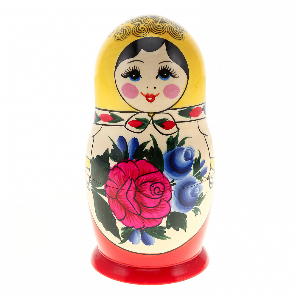Матрешка «Семеновская» 5 мест - интернет магазин Русь Велика я фото 1