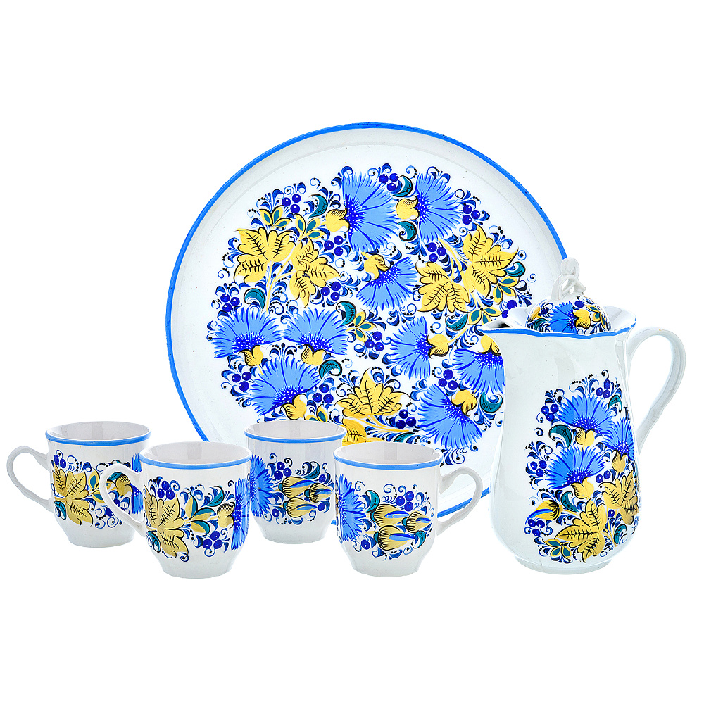 Набор для сока «Василек» - интернет магазин Русь Велика я 