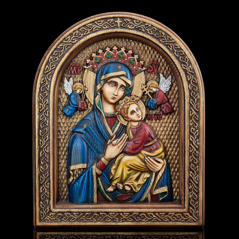Панно-икона «Пресвятая Богородица» 28 х 34 см - интернет магазин Русь Велика я 