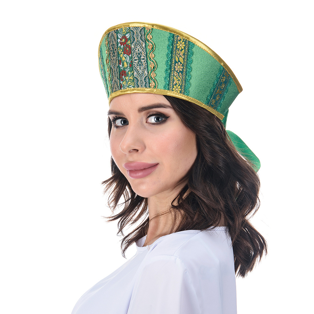 Кокошник налобный без планки - интернет магазин Русь Велика я 