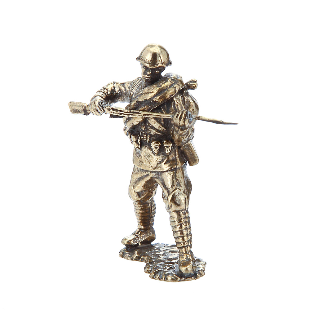 Бронзовая статуэтка «Солдатик» - интернет магазин Русь Велика я фото 1