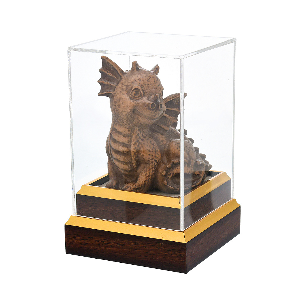 Статуэтка из дерева «Дракон» с подарочным футляром - интернет магазин Русь Велика я фото 1