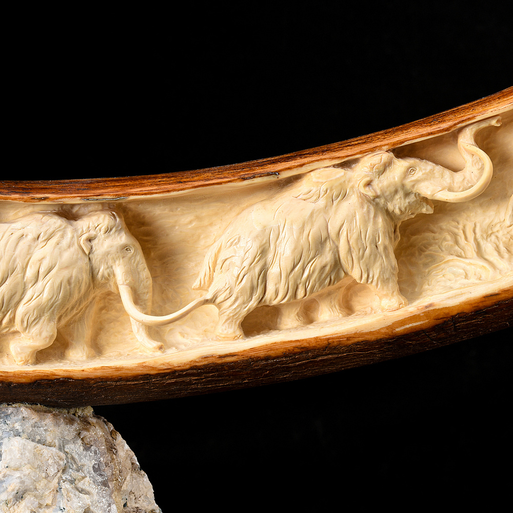 Скульптура из бивня мамонта «Ледниковый период» - интернет магазин Русь Велика я фото 4