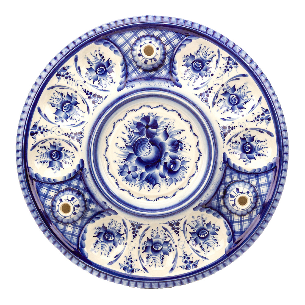 Пасхальница «Пасхалия» с росписью Гжель - интернет магазин Русь Велика я фото 4