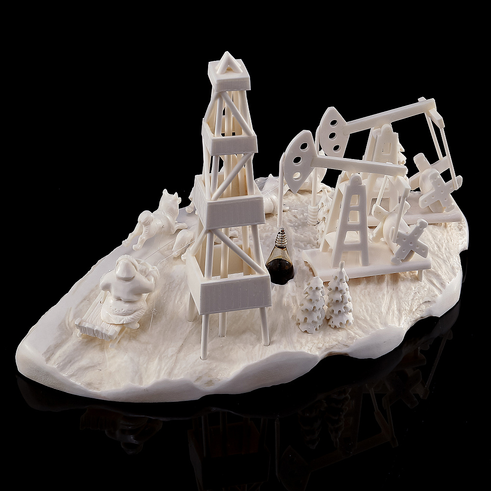 Скульптура из кости «По пути домой» - интернет магазин Русь Велика я фото 6