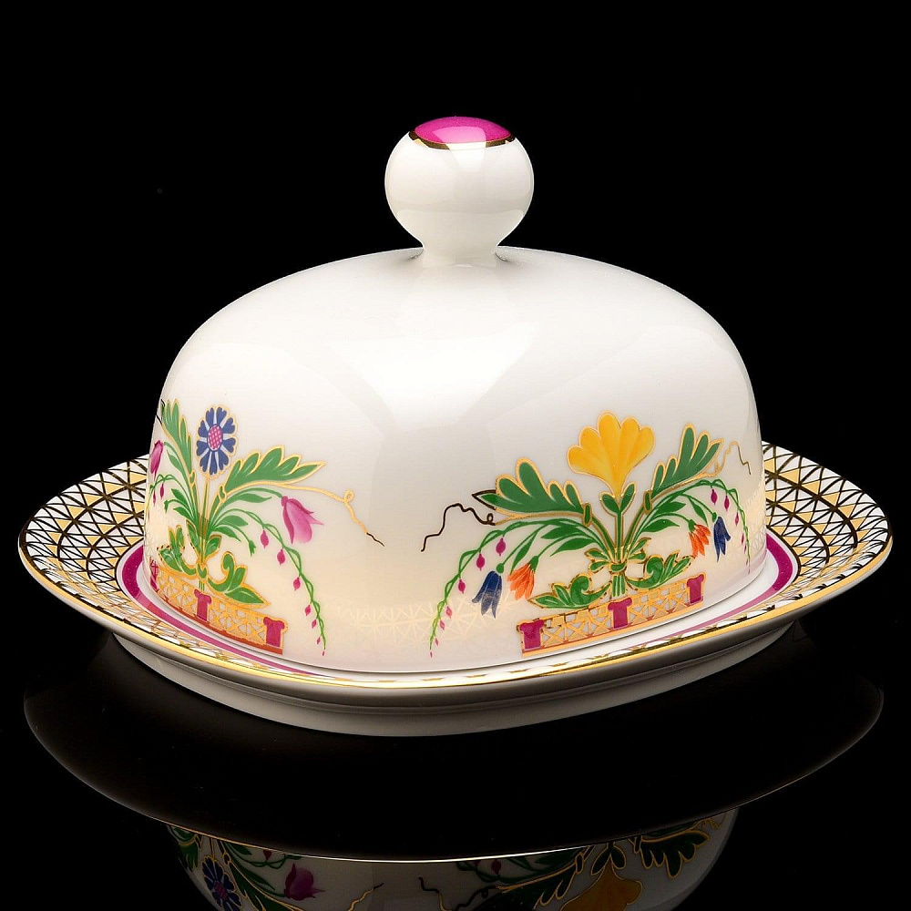 Масленка «Замоскворечье» (форма «Прямоугольная») ИФЗ - интернет магазин Русь Велика я 