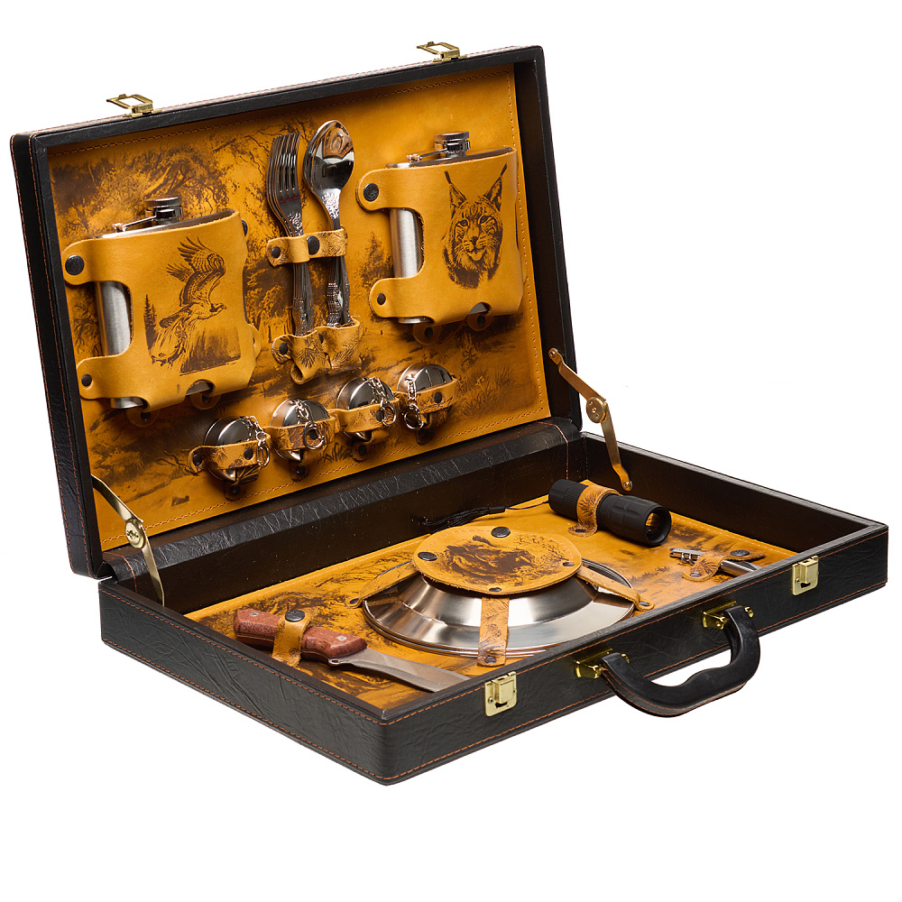 Набор для пикника «Подарочный» на 4 персоны - интернет магазин Русь Велика я 