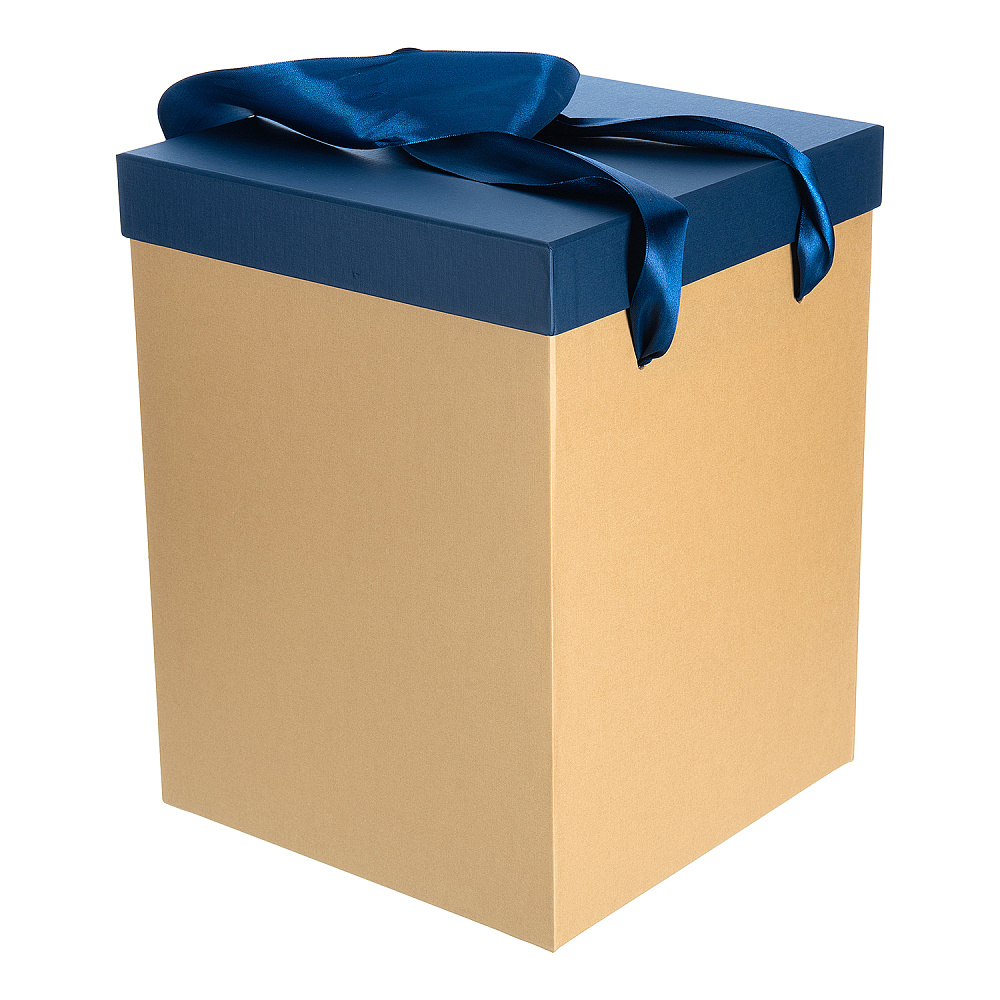 Подарочная упаковка с лентами 26х26х35 см - интернет магазин Русь Велика я 