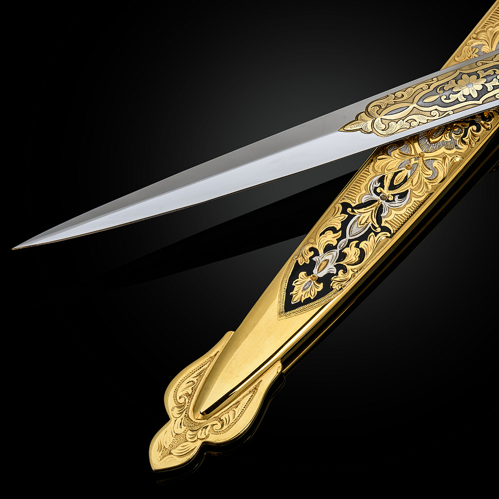 Кинжал сувенирный для левой руки «Дага». Златоуст - интернет магазин Русь Велика я фото 4