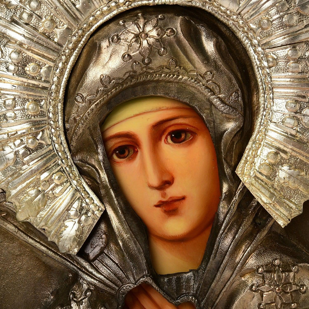 Икона «Божья Матерь Семистрельная» 27 х 32 см - интернет магазин Русь Велика я фото 1