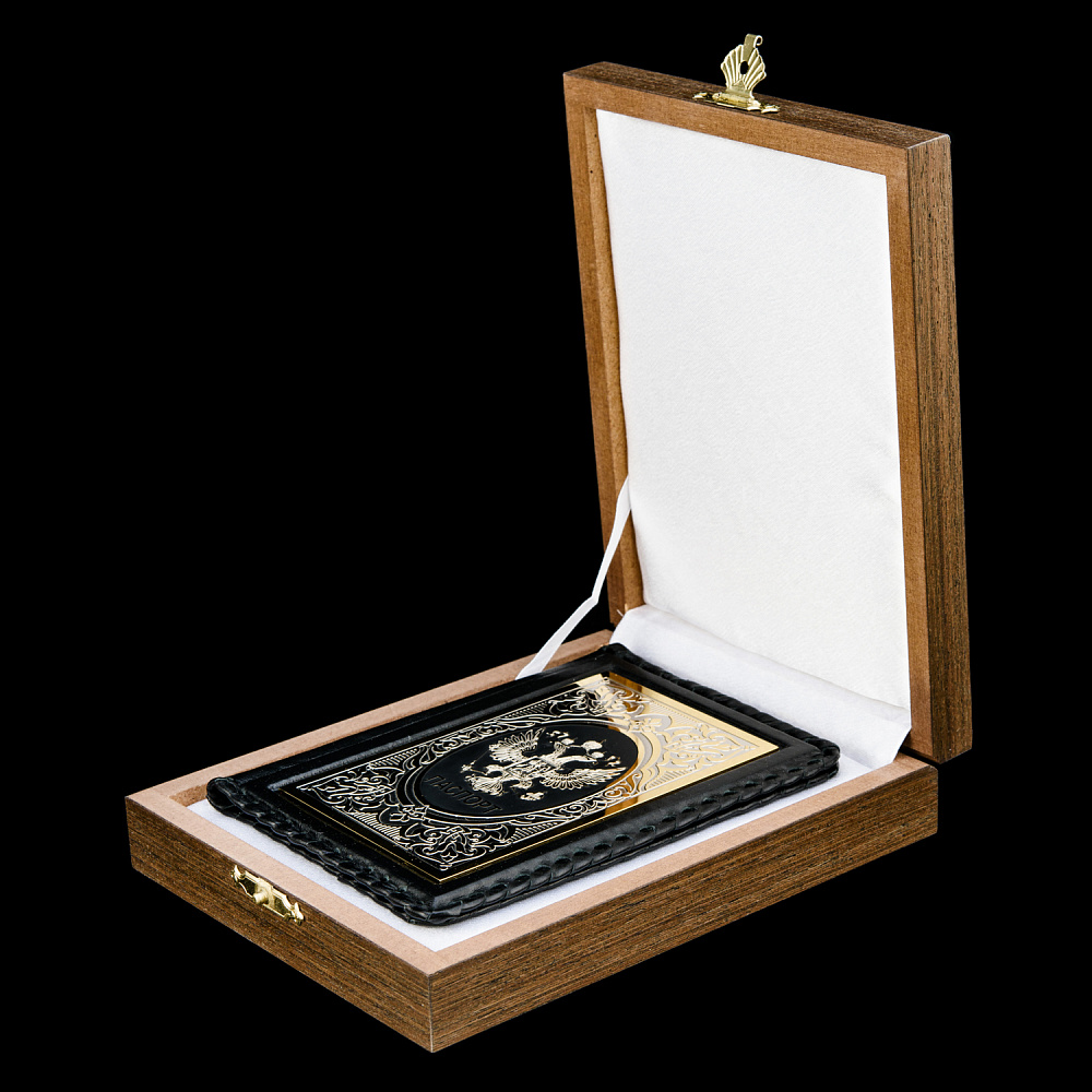 Обложка для паспорта «Герб РФ». Златоуст - интернет магазин Русь Велика я фото 1