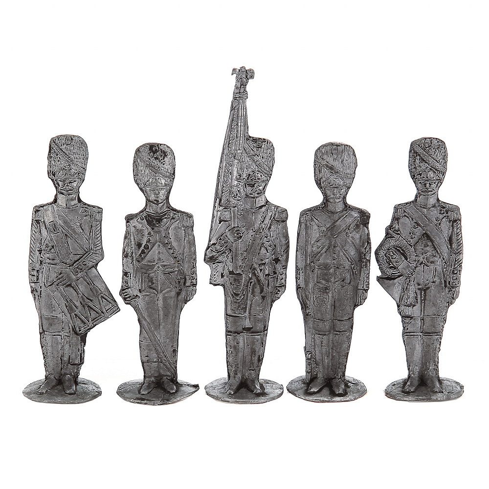 Оловянная миниатюра. Набор солдатиков «Французская армия» - интернет магазин Русь Велика я 