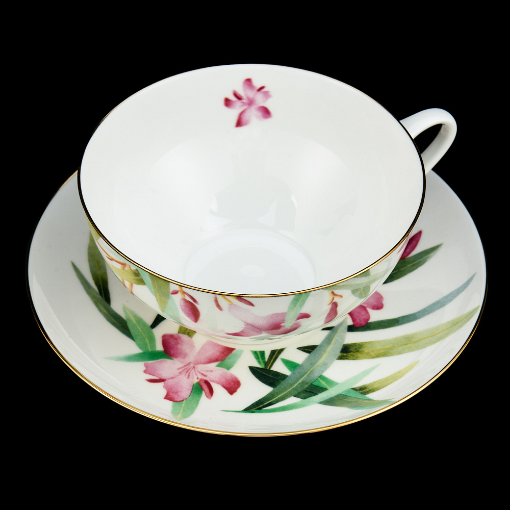 Чайная пара 300 мл «Акварель». Форма «Купольная». ИФЗ - интернет магазин Русь Велика я фото 1