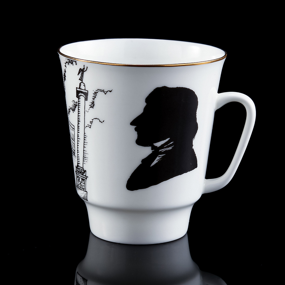 Кофейная пара 165 мл «Гоголь». Форма «Майская». ИФЗ - интернет магазин Русь Велика я фото 5