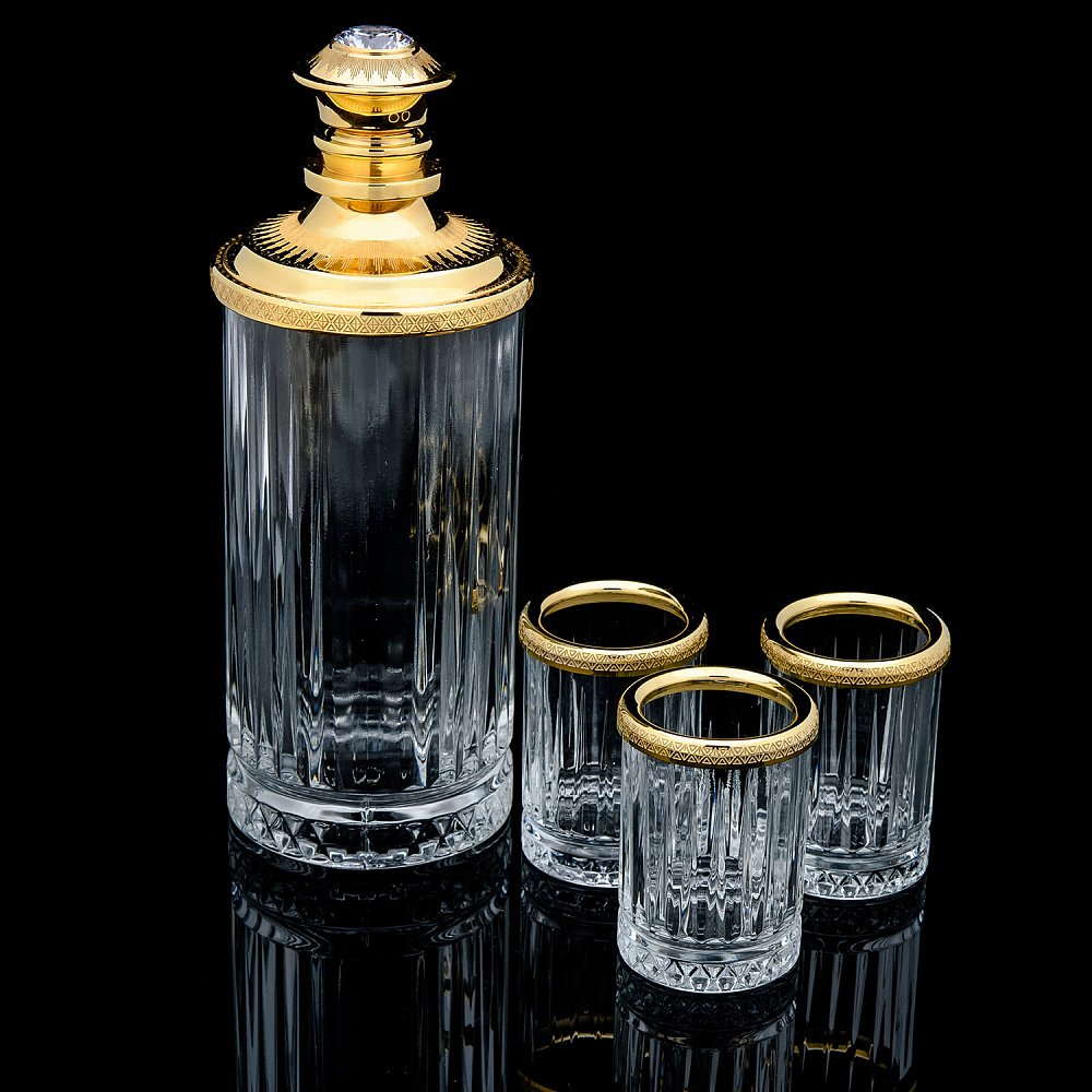 Питейный набор на 3 персоны. Златоуст - интернет магазин Русь Велика я 