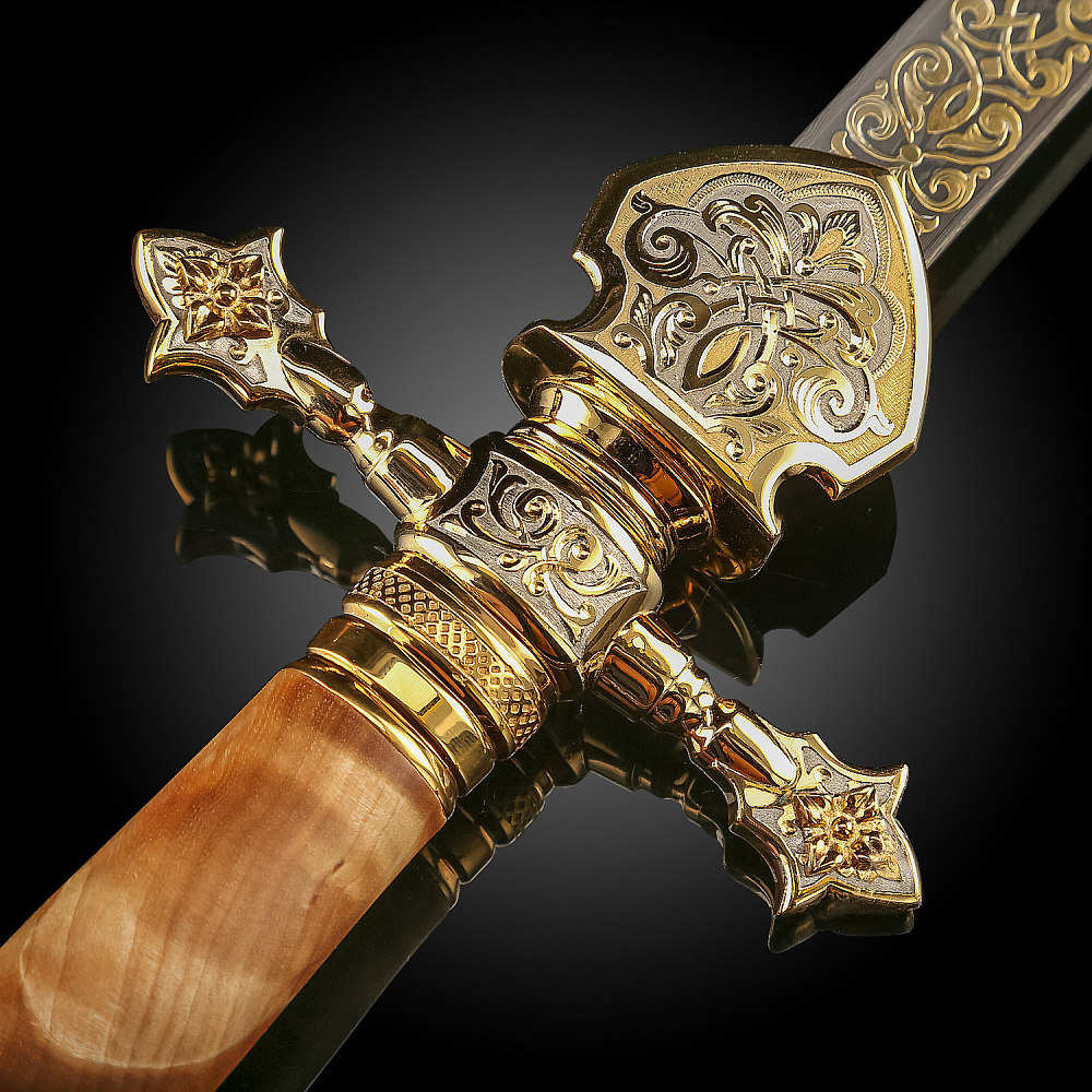 Кортик сувенирный «Царская охота». Златоуст - интернет магазин Русь Велика я фото 6