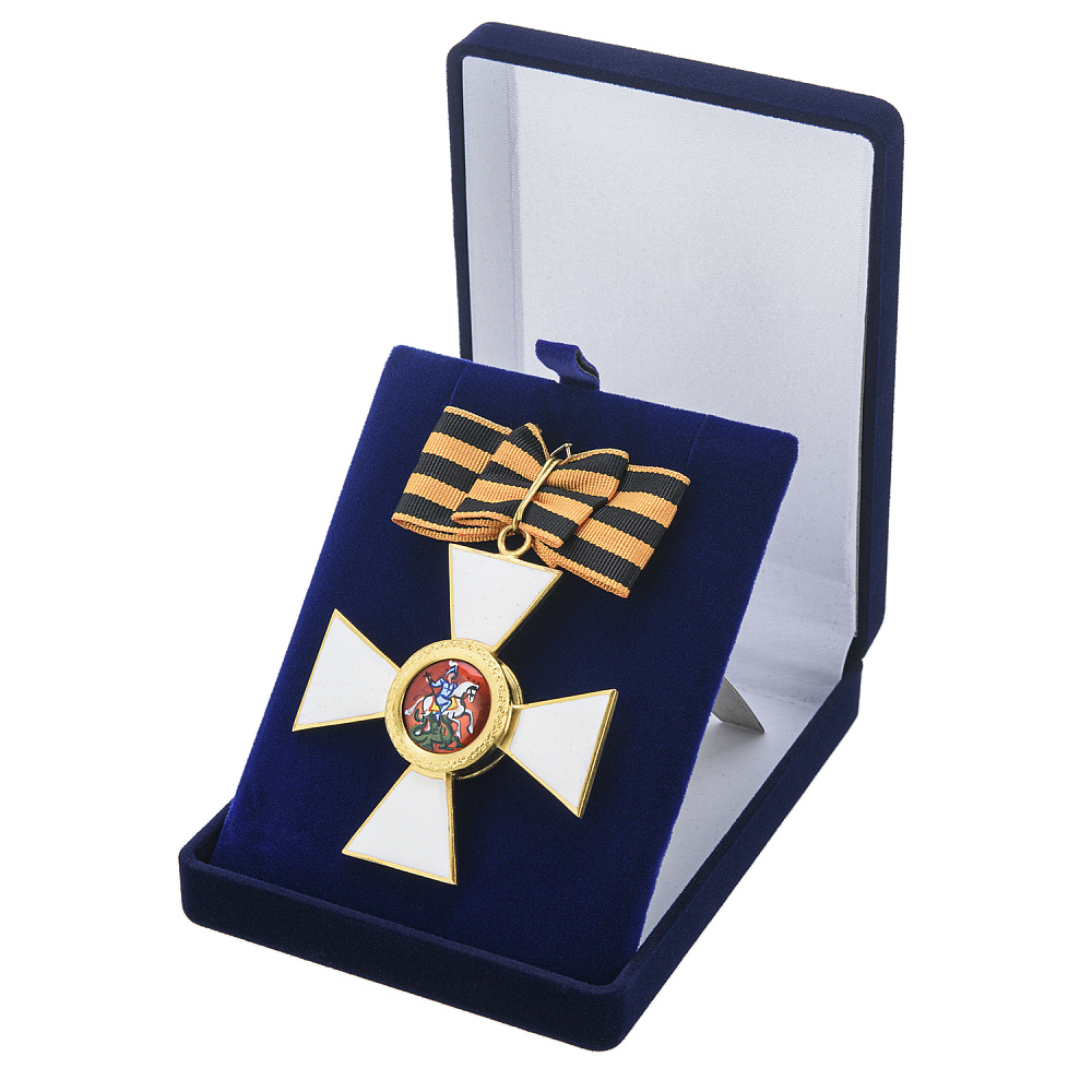 Крест ордена Святого Георгия 1-й степени - интернет магазин Русь Велика я фото 1