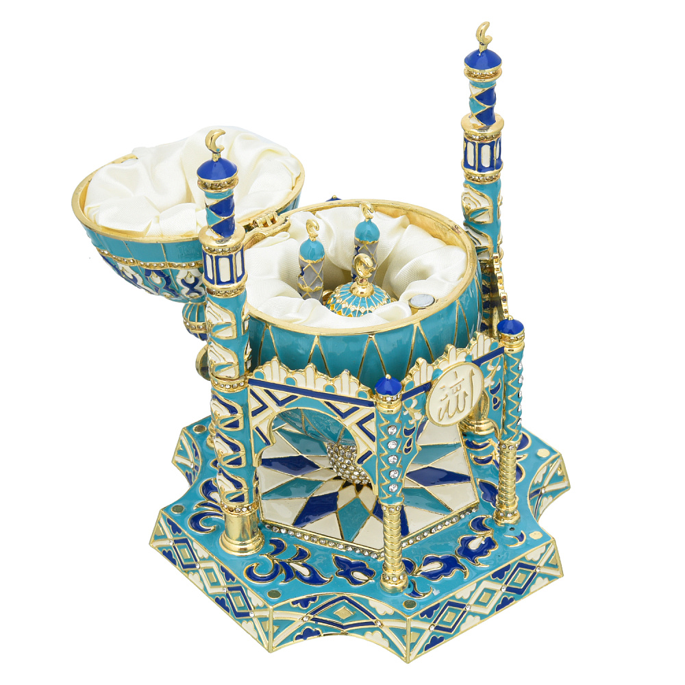 Шкатулка «Мусульманская». Традиции Фаберже - интернет магазин Русь Велика я фото 3