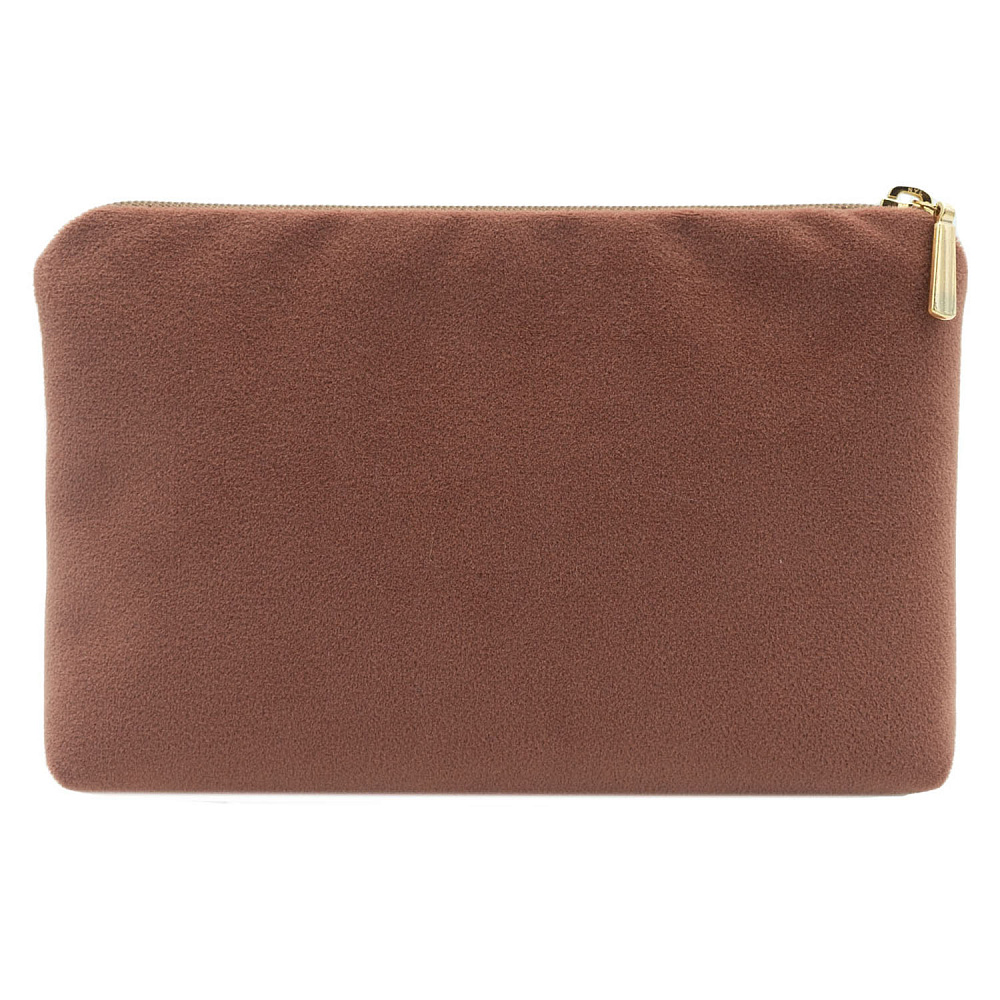 Косметичка «Аромат васильков». Тамно-розовая с вышивкой - интернет магазин Русь Велика я фото 4