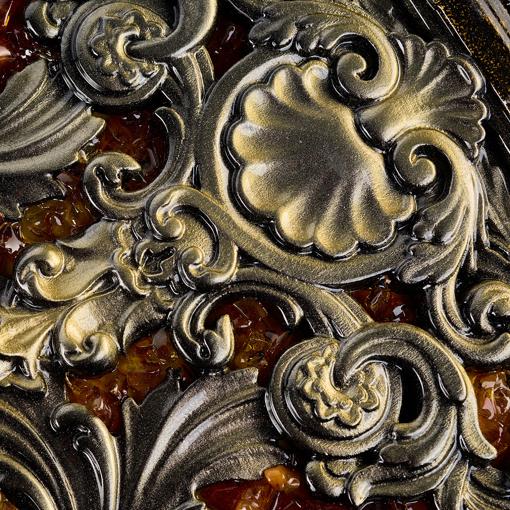 Нарды янтарные «Герб РФ» 56х30 см - интернет магазин Русь Велика я фото 6