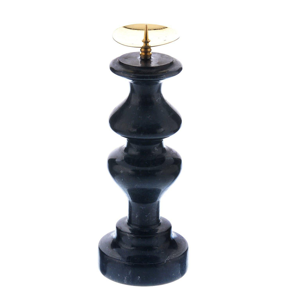 Подсвечник круглый из камня - интернет магазин Русь Велика я 