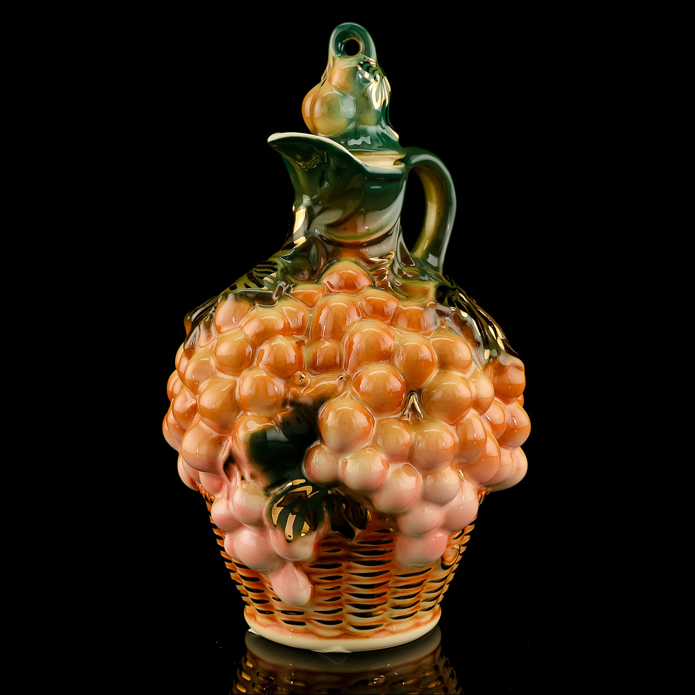 Графин 1160 мл «Виноград в корзине». ИФЗ - интернет магазин Русь Велика я фото 2