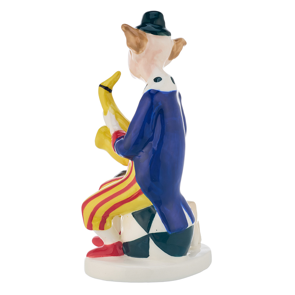 Статуэтка керамическая «Клоун с саксофоном» - интернет магазин Русь Велика я фото 2