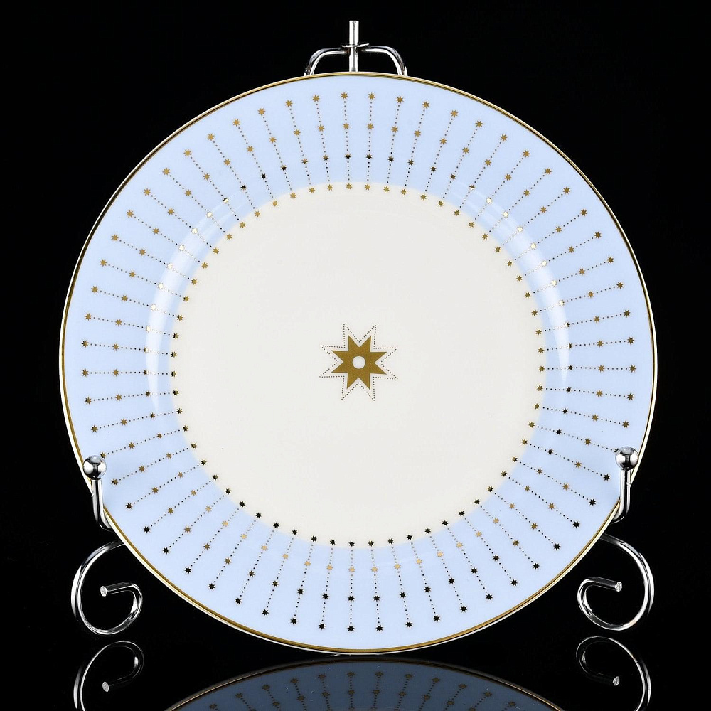 0049168/80.93399.00.1 ЛФЗ ТАРЕЛКА плоская 200мм Стандартная-2 АЗУР  КН1 - интернет магазин Русь Велика я 