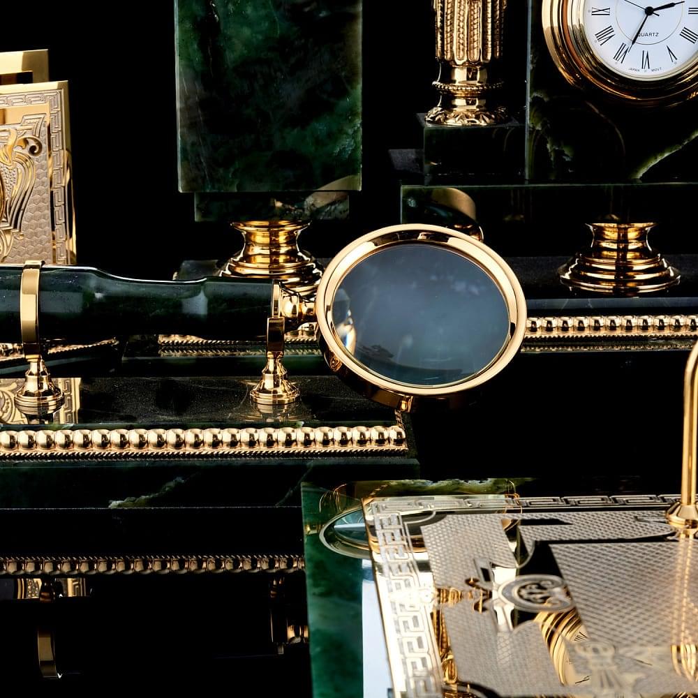 Настольный набор для руководителя «Конь». Златоуст - интернет магазин Русь Велика я фото 6