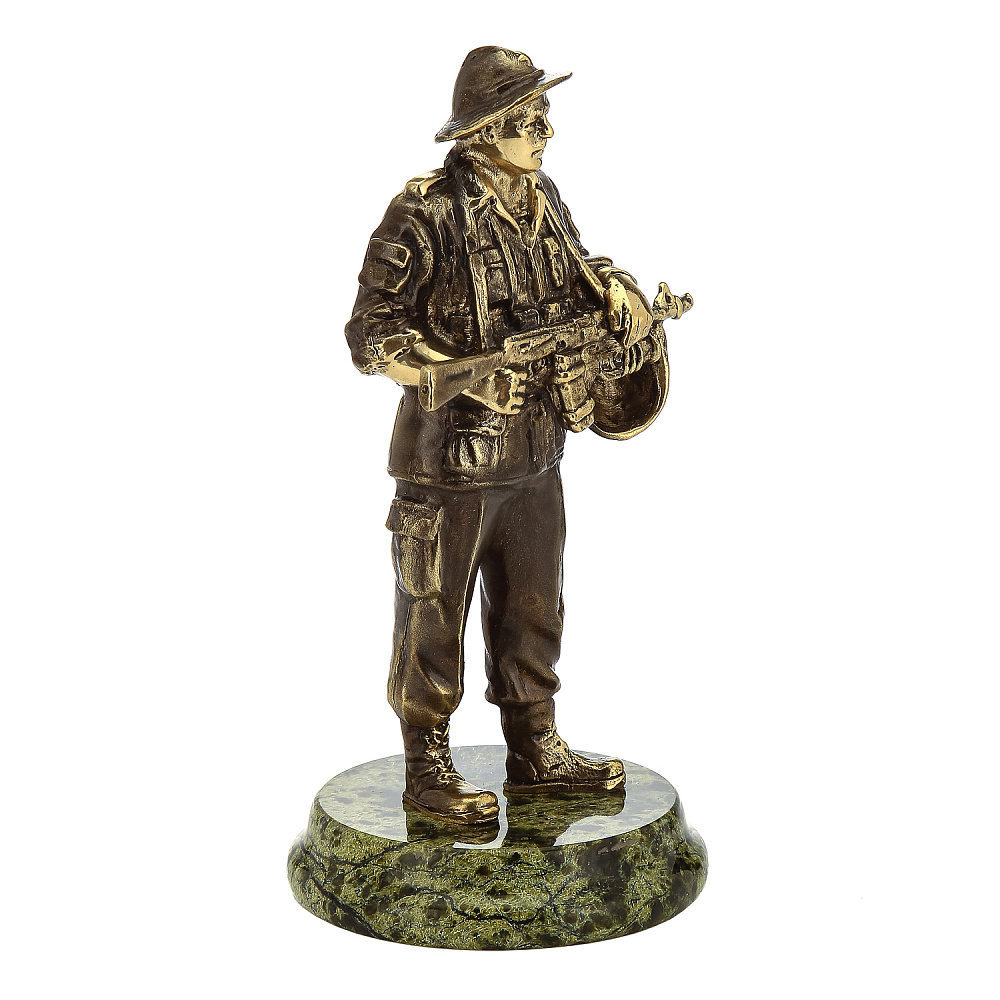 Бронзовая статуэтка «Афганец. Воин-интернационалист» - интернет магазин Русь Велика я фото 3
