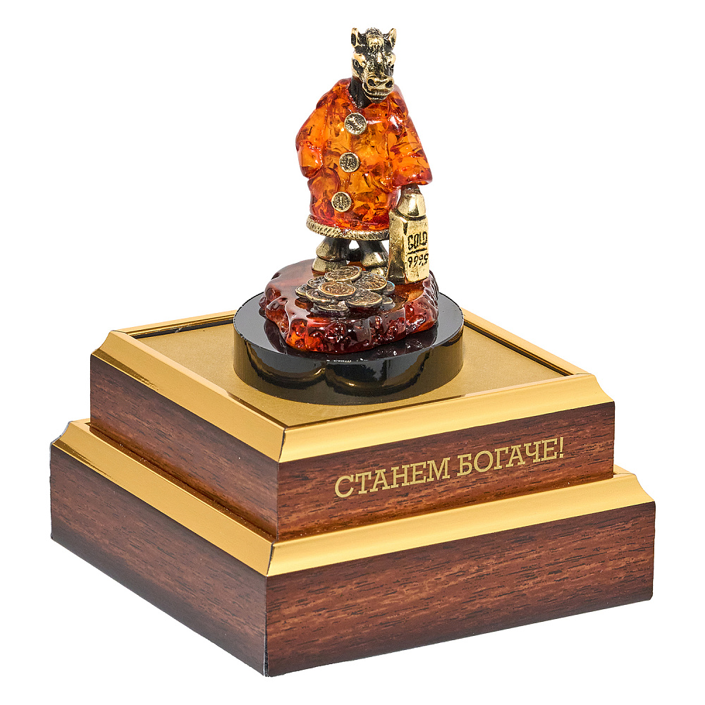 Лошадь Символ 2026 года. Статуэтка «Станем богаче» - интернет магазин Русь Велика я фото 1