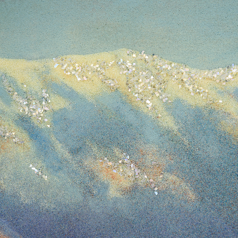 Картина янтарная «Водопад в горах» 60х80 см - интернет магазин Русь Велика я фото 3