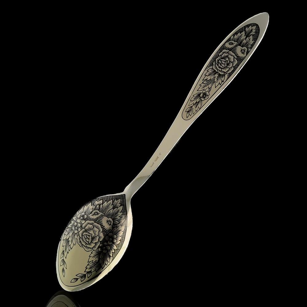 Столовый набор на 6 персон №5. Серебро 925* - интернет магазин Русь Велика я фото 6