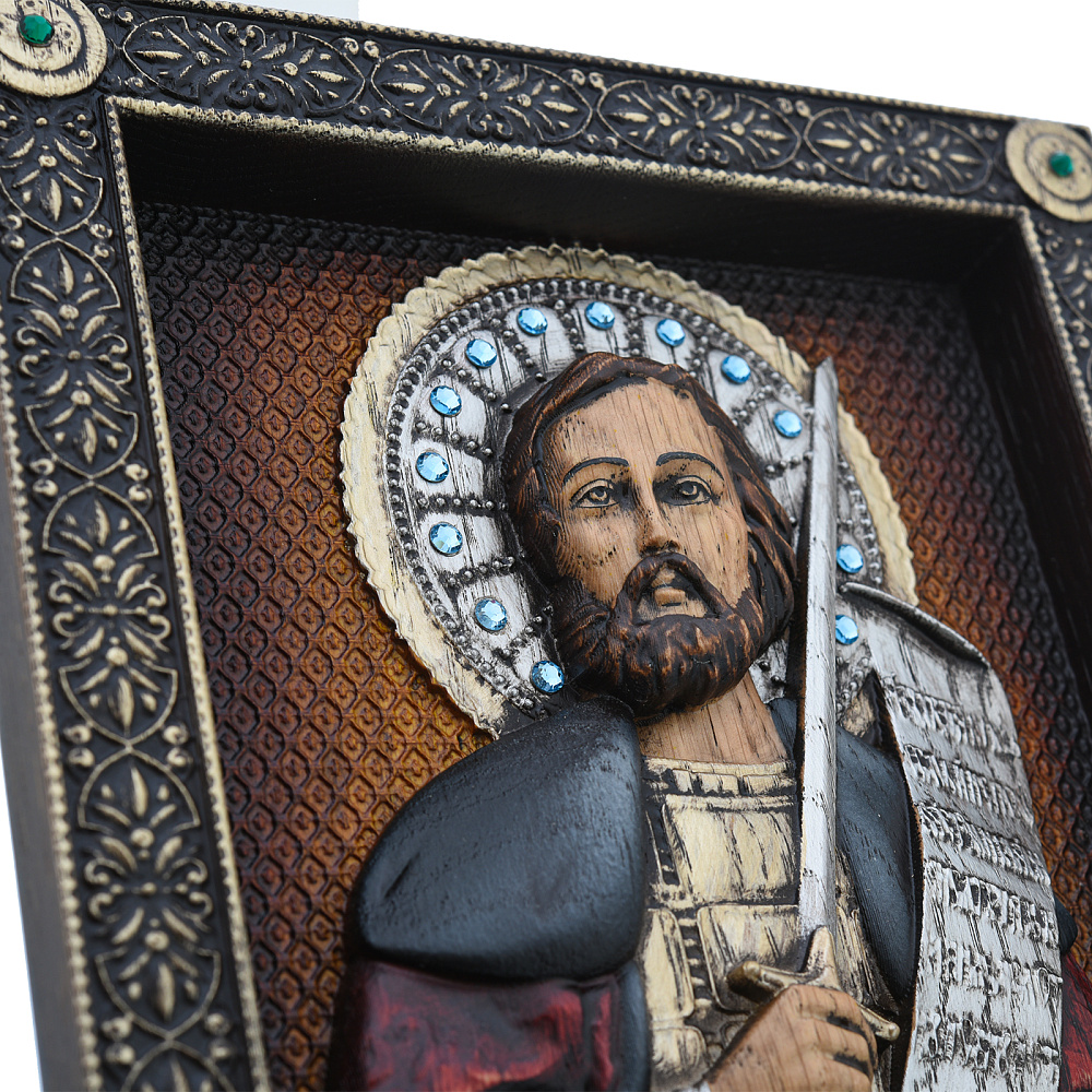 Икона «Александр Невский» 23х19 см - интернет магазин Русь Велика я фото 2