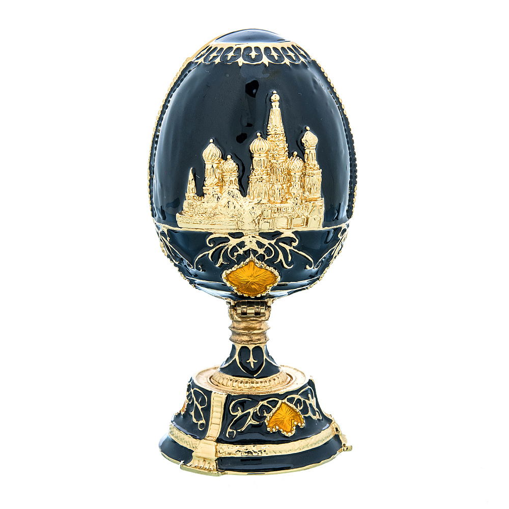 Пасхальное яйцо «Храм Василия Блаженного». Традиции Фаберже - интернет магазин Русь Велика я 