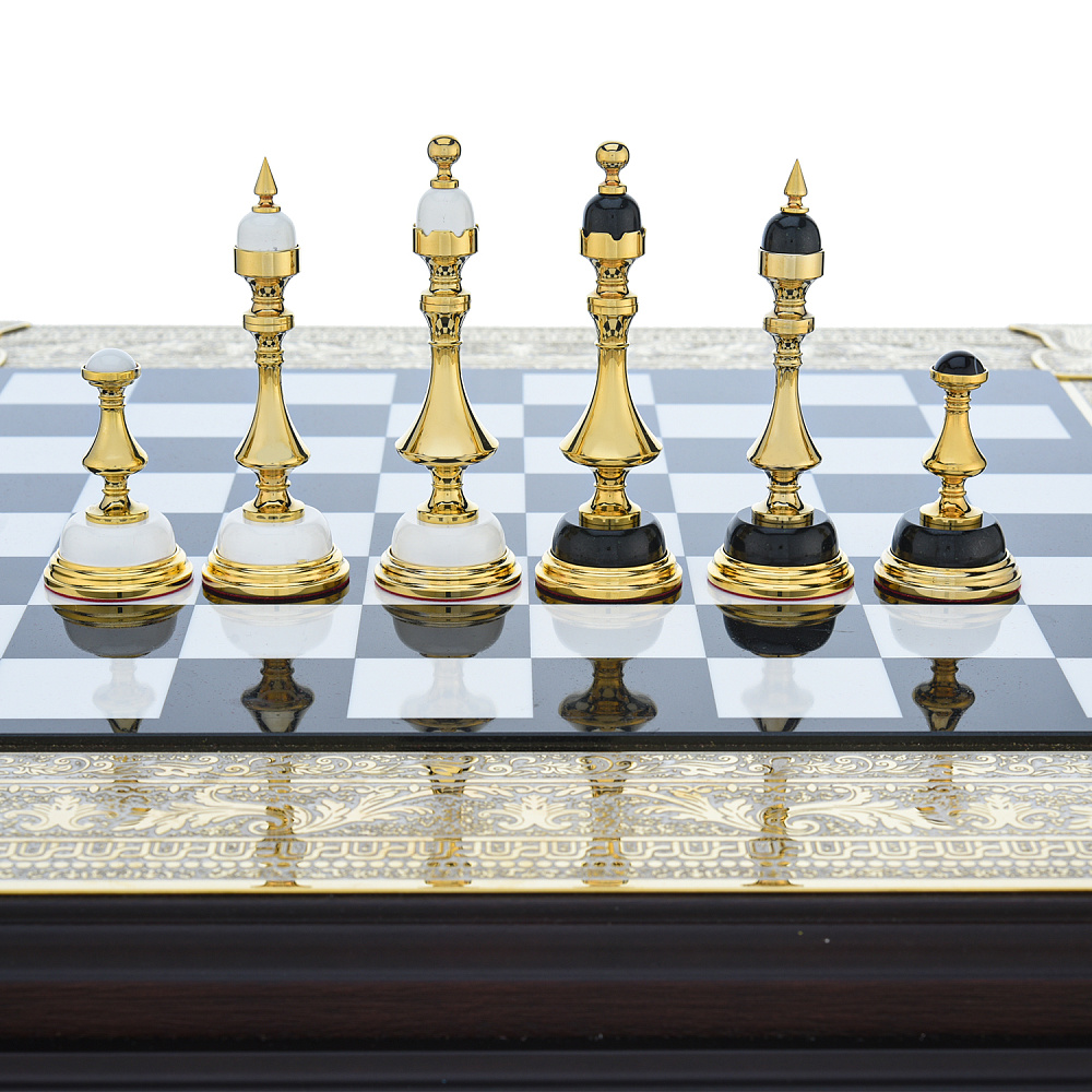 Шахматный ларец «Баталия» 53х53 см. Златоуст - интернет магазин Русь Велика я фото 4