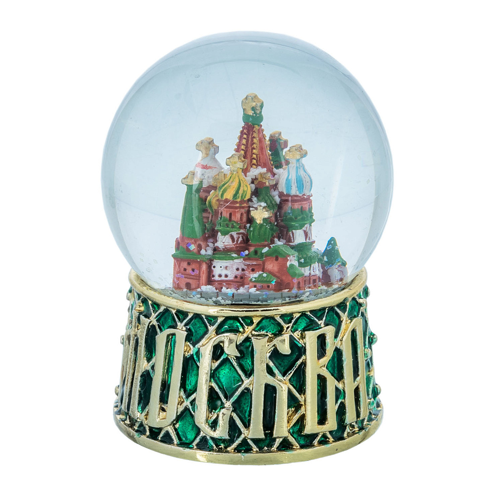 Сувенирный снежный шар «Москва» - интернет магазин Русь Велика я фото 1