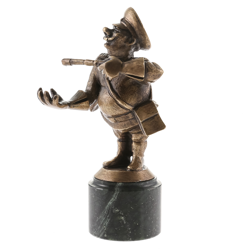 Бронзовая статуэтка полицейского «Убедительный cотрудник» - интернет магазин Русь Велика я 