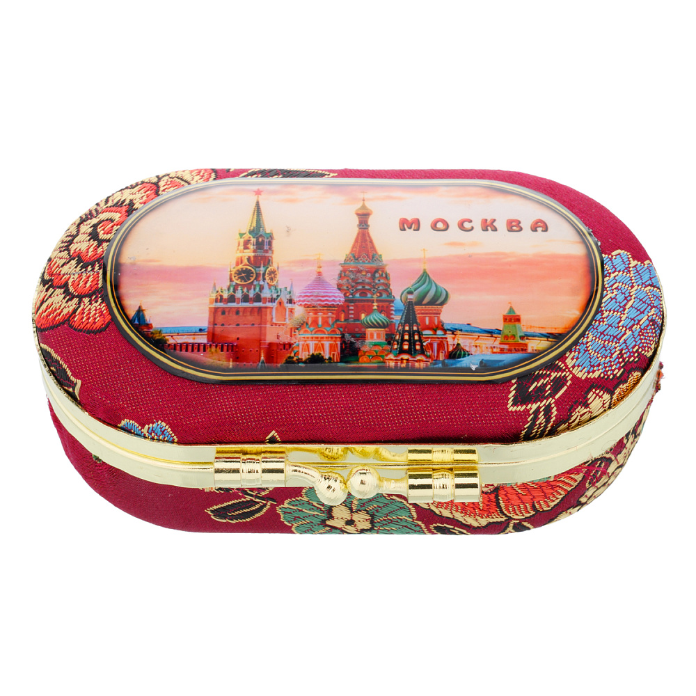 Сувенирная шкатулка-косметичка «Москва» - интернет магазин Русь Велика я 