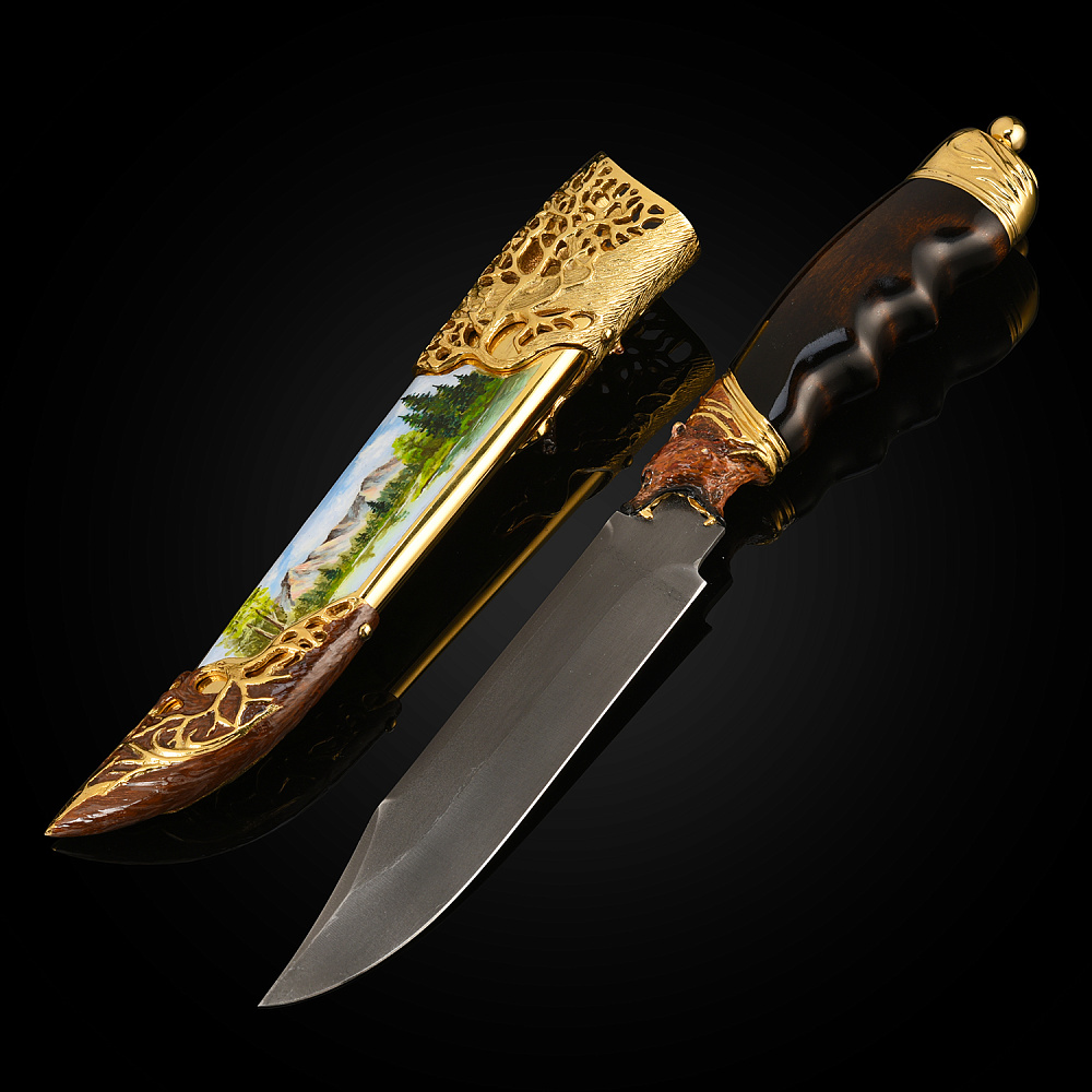 Нож сувенирный «Медведь». Златоуст - интернет магазин Русь Велика я фото 1