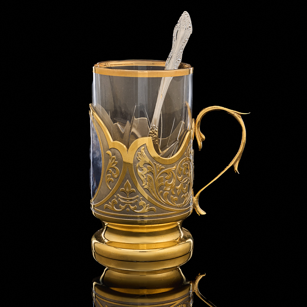 Подстаканник «Тигр». Златоуст - интернет магазин Русь Велика я фото 2