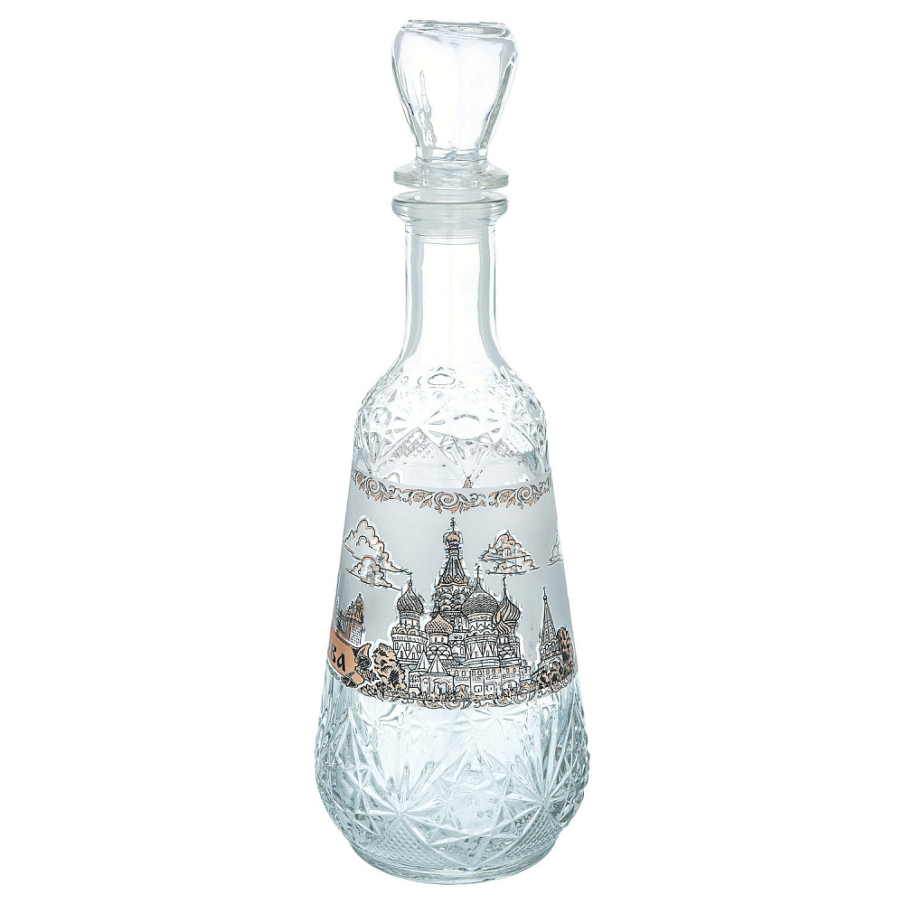 Графин стеклянный «Москва» - интернет магазин Русь Велика я фото 1