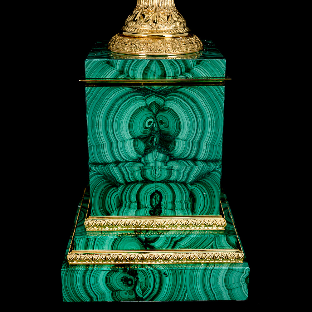 Лампа настольная «Малахит» - интернет магазин Русь Велика я фото 4